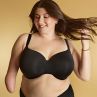 Panache 365 UW T-Shirt Bra Black-thumb Underwired, lightly padded super smooth and clean t-shirt bra. 60-90, D-K 10905-BLK