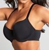 Panache 365 UW T-Shirt Bra Black-thumb Underwired, lightly padded super smooth and clean t-shirt bra. 60-90, D-K 10905-BLK