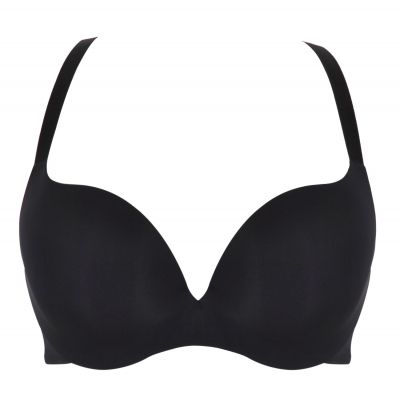 Panache 365 UW Plunge Bra Black Underwired, lightly padded super smooth and clean plunge bra. 60-90, D-K 10906-BLK