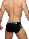 Addicted Mini Stripes brief black-thumb Brief 50% Viscose, 40% Polyester, 10% Elastane S-XL AD902