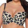 Ava Swimwear Alana UW Soft Bikini Bra Navy, Cream & Gold-thumb  65-105, D-L SK-196