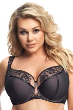 Gorsenia Massima Soft Side Support Bra Pine  Lumingerie bras and underwear  for big busts