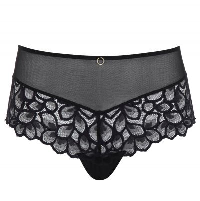 Panache Allure Deep Brief Black Latte  36-46 10764-B&L