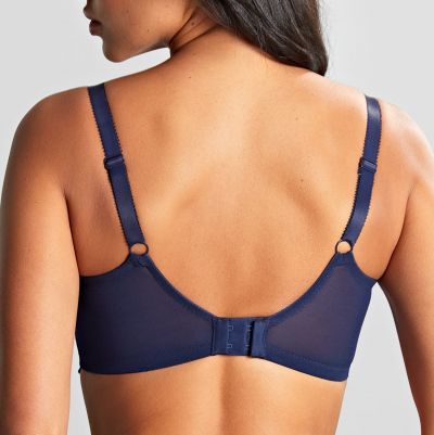 Panache Allure Full Cup Bra Navy Underwired, non-padded, full cup bra. 65-90, E-M 10765-NAVY