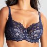 Panache Allure Full Cup Bra Navy-thumb Underwired, non-padded, full cup bra. 65-90, E-M 10765-NAVY