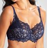 Panache Allure Full Cup Bra Navy-thumb Underwired, non-padded, full cup bra. 65-90, E-M 10765-NAVY