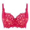 Panache Allure Full Cup Bra Raspberry-thumb Underwired, non-padded, full cup bra. 65-90, E-M 10765-RAY