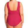 Nessa Aloa NW One-Piece Swimsuit Raspberry-thumb  M-3XL N543-RASP