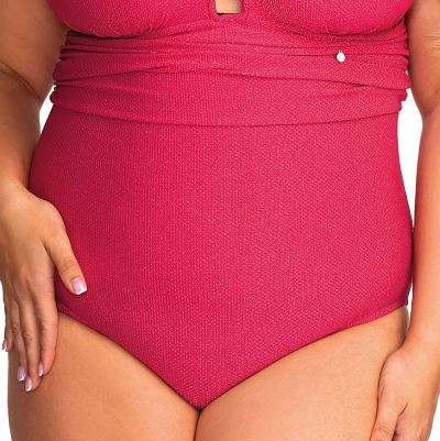 Nessa Aloa NW One-Piece Swimsuit Raspberry  M-3XL N543-RASP