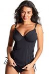 Panache Swimwear Anya Riva UW Balconnet Tankini Black-thumb  65-85 E-J SW1301