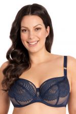 Aria Soft Bra Navy