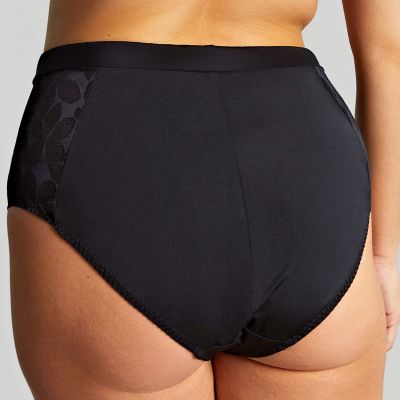 Sculptresse by Panache Ashley High Waist Brief Black High waisted brief. L/40 - 4XL/48 11094-BLK