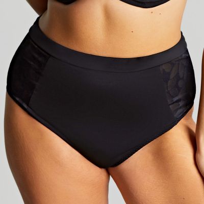 Sculptresse by Panache Ashley High Waist Brief Black High waisted brief. L/40 - 4XL/48 11094-BLK