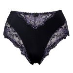 Beate Midi Briefs Black & Violet