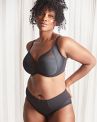 Sculptresse by Panache Bliss Full Cup Bra Noir-thumb Underwired non-padded full cup bra. 75-105, DD-K 10685-NOIR