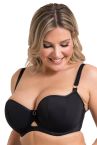 Curvy Kate Boost Me Up UW Padded Balcony Bra Black-thumb Underwired, padded push up balcony bra 65-105, E-M CK-027-106-BLK