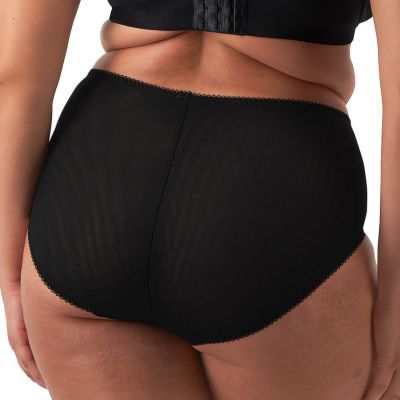 Elomi Cate Allure Full Brief Black Full Brief for great coverage. M/40-4XL/50 EL302451-BLK