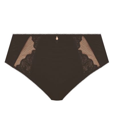 Elomi Cate Allure Full Brief Black Full Brief for great coverage. M/40-4XL/50 EL302451-BLK