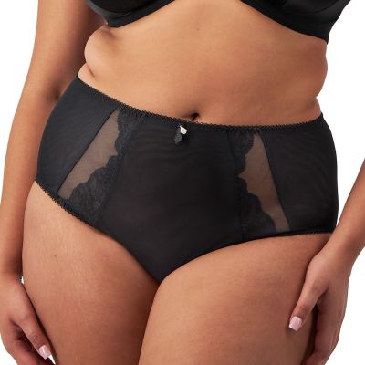 Elomi Cate Allure Full Brief Black Full Brief for great coverage. M/40-4XL/50 EL302451-BLK