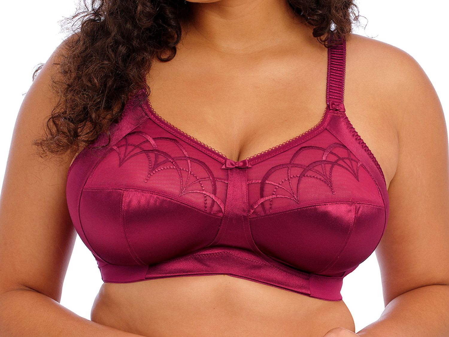 Bras for Women Women Plus Size Unwired Lace Fashion Embroidered