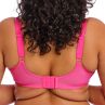 Elomi Charley UW Stretch Plunge Bra Pink-thumb Underwired, full cup plunge bra with stretch lace. 70-100, E-N EL4382-PIK