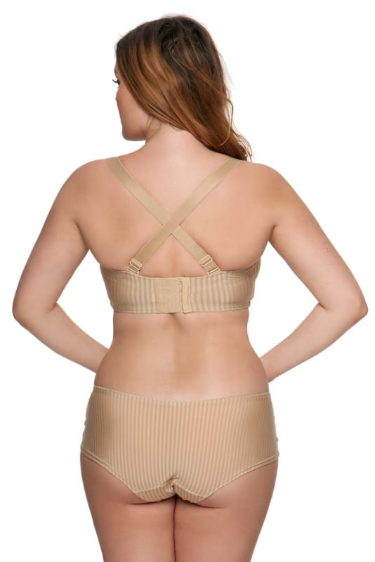 Luxe Strapless Bra by Curvy Kate, Biscotti