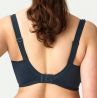 PrimaDonna Deauville UW Full Cup Bra Velvet Blue I-K cups-thumb Underwired, non-padded full cup bra. 70-100, I-K 01618-15-VEL