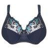 PrimaDonna Deauville UW Full Cup Bra Velvet Blue I-K cups-thumb Underwired, non-padded full cup bra. 70-100, I-K 01618-15-VEL