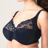 PrimaDonna Deauville UW Full Cup Bra Velvet Blue I-K cups-thumb Underwired, non-padded full cup bra. 70-100, I-K 01618-15-VEL