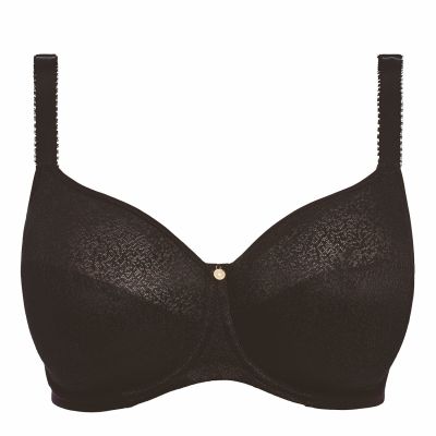 Fantasie Demure UW Moulded NP Bra Black Non-padded, seamless moulded bra with underwires. 65-90, D-K FL103211-BLK