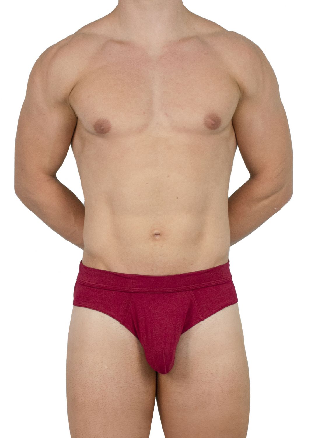 Deep Maroon Boxer Briefs  Best Mens Underwear for Sweating – VanJohan  Underwear