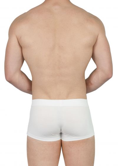 Obviously EliteMan Trunk White Trunk 90% Lenzing MicroModal, 10% Lycra <br> S-XL F03-1N