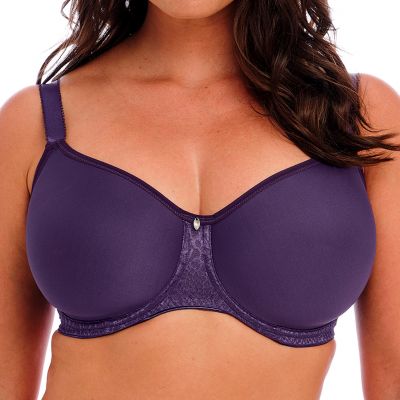 Fantasie Envisage UW Spacer Bra Purple Velvet Full cup, smooth, moulded, spacer bra with underwires. 65-90, D-K FL6912-PUV