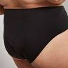 Sculptresse by Panache Esme Deep Brief Black Animal-thumb Normal rise, high leg brief. M/38 - 4XL/50 10924-BLA