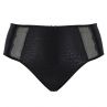 Sculptresse by Panache Esme Deep Brief Black Animal-thumb Normal rise, high leg brief. M/38 - 4XL/50 10924-BLA