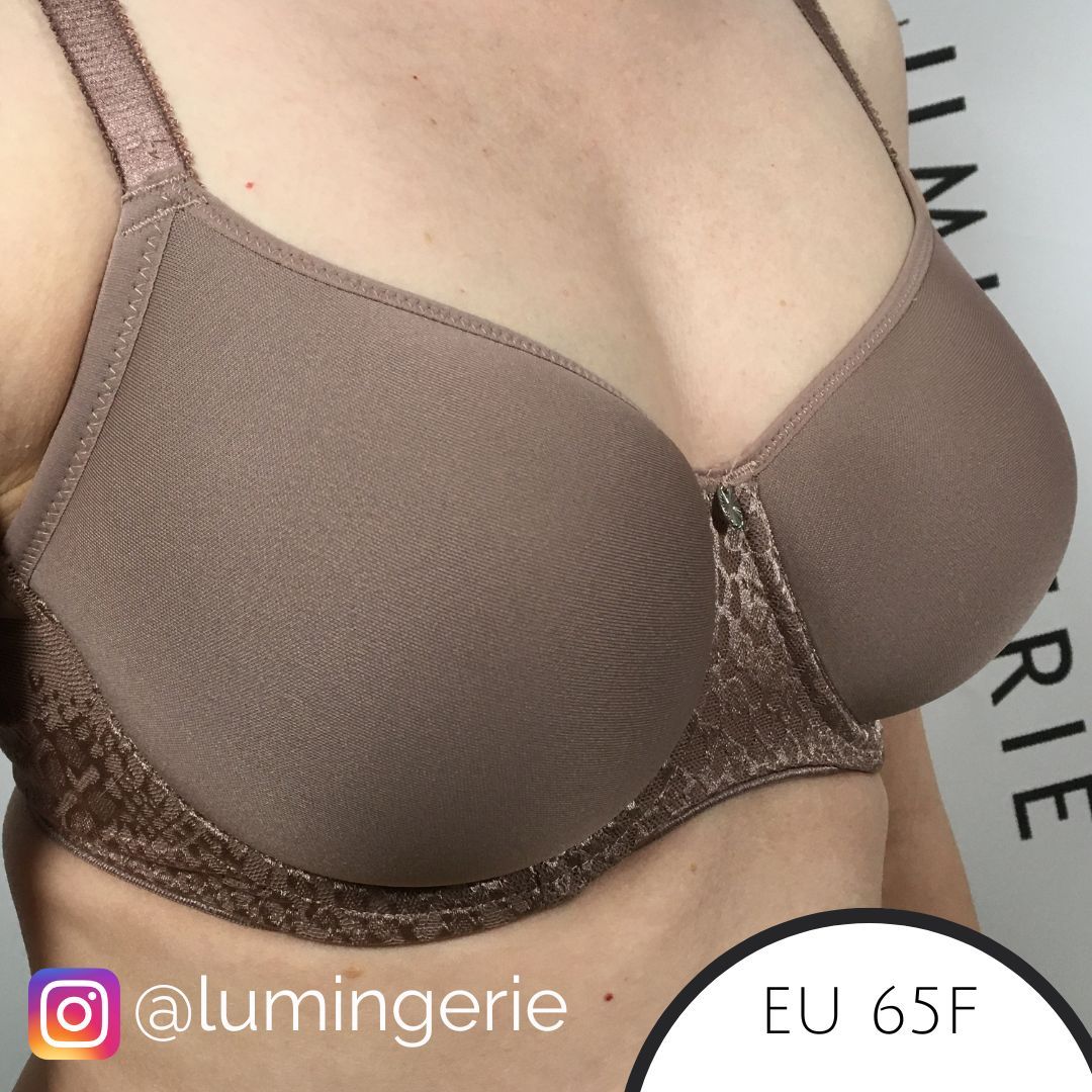 Fantasie Envisage Underwire Full Cup Bra With Side Support - Taupe - Curvy