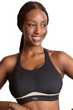 7344 Freedom NW Non-Padded Sports Bra Black / Chalk