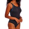 Freya Active Freestyle UW Swimsuit Midnight Leopard-thumb Underwired swimsuit with built in bra and convertible straps 65-90 D-K AW3969-MIO