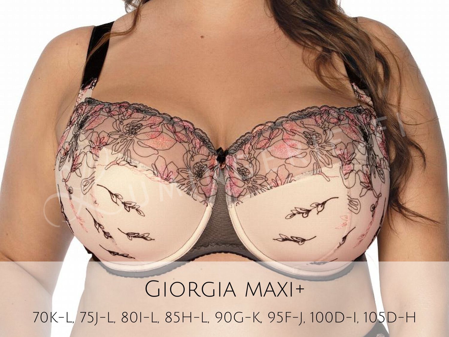 Semi-soft elegant bra with leopard pattern Gaia 1056 Martina buy