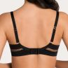 Gorsenia Gisela Soft Bra Black Tiger-thumb Underwired, non-padded mesh bra. 65-100, D-M K879