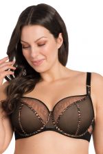 Gisela Soft Bra Black Tiger