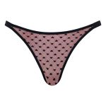 Boost Heartbreaker Tanga Brief Black/Pink