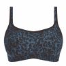 Freya Active High-Octane UW Sports Bra Midnight Leopard-thumb Underwired and padded sports bra with a racerback option. 60-90, D-M AC401003-MIO