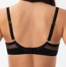 Gorsenia Ida UW Soft Bra Black-thumb Underwired, non-padded mesh bra. 65-105, D-M K900-CZA