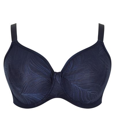 Sculptresse by Panache Illuminate UW Moulded Non-Padded Bra French Navy Underwired, non-padded, seamless full cup t-shirt bra. 75-105, D-M 10701-FRY