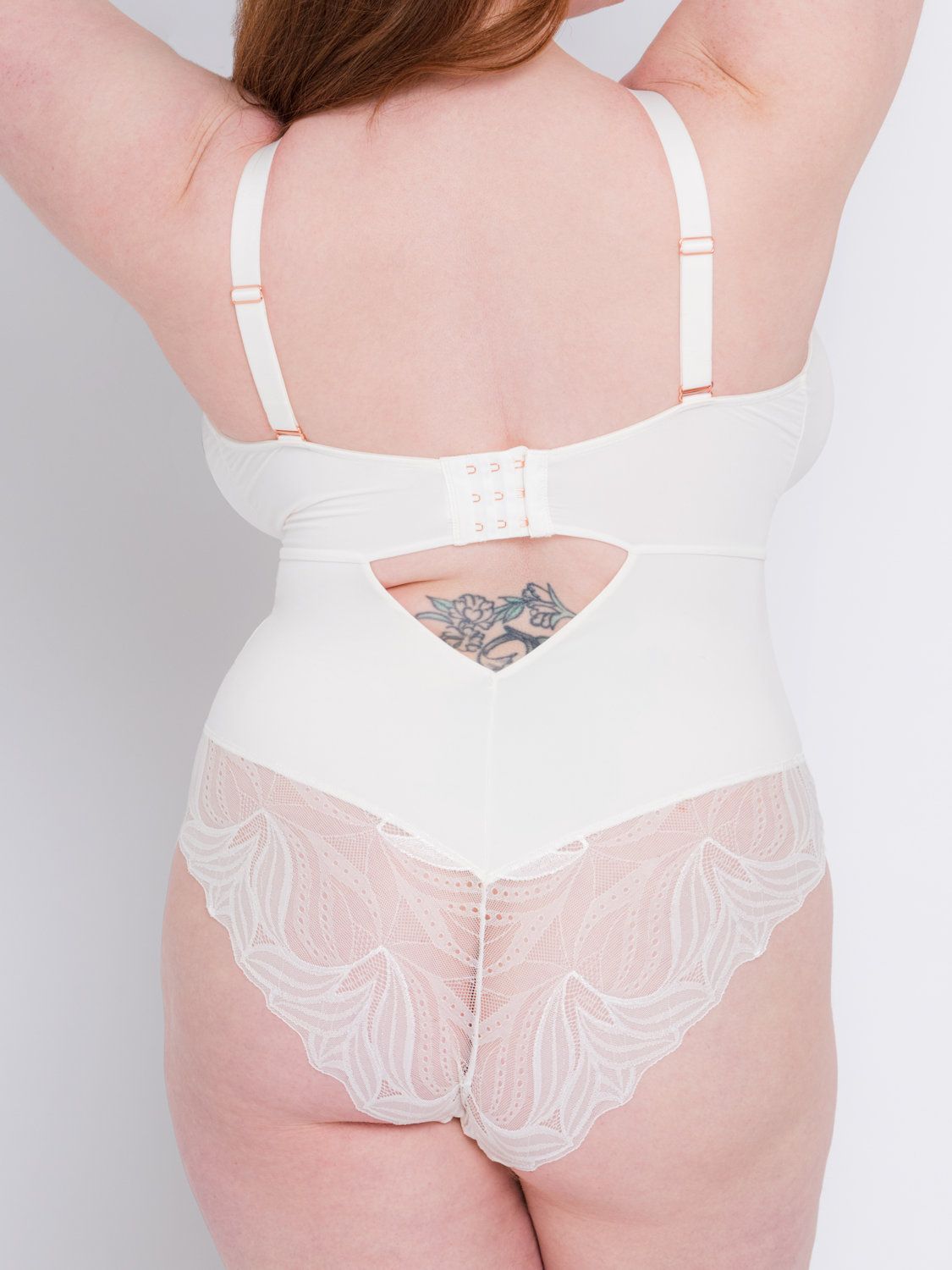 Scantilly by Curvy Kate Indulgence Lace Body Ivory