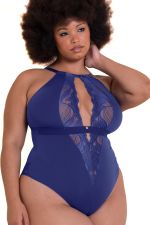 Indulgence Lace Body Deep Blue