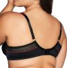 Ava Lingerie Intense UW Semi Soft Bra Black-thumb Underwired, half padded balcony bra. 65-105, D-L AV2121-BLK