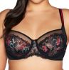 Ava Lingerie Intense UW Soft Side Support Bra Black-thumb Underwired, non-padded mesh balcony bra. 65-105, D-L AV2122-BLK