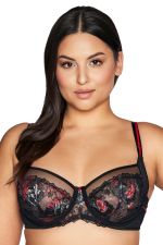 Intense UW Soft Side Support Bra Black